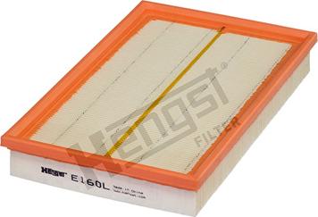 Hengst Filter E160L - Ilmansuodatin onlydrive.pro