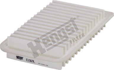 Hengst Filter E1069L - Air Filter, engine onlydrive.pro