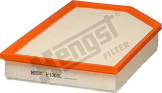 Hengst Filter E1000L - Ilmansuodatin onlydrive.pro