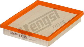 Hengst Filter E1155L - Air Filter, engine onlydrive.pro