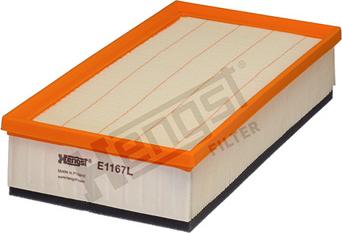 Hengst Filter E1167L - Ilmansuodatin onlydrive.pro