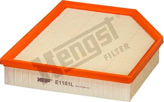 Hengst Filter E1181L - Air Filter, engine onlydrive.pro