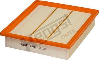 Hengst Filter E175L - Воздушный фильтр, двигатель onlydrive.pro