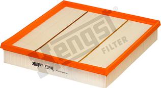 Hengst Filter E834L - Air Filter, engine onlydrive.pro