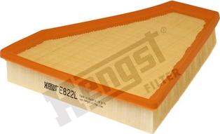 Hengst Filter E822L - Air Filter, engine onlydrive.pro