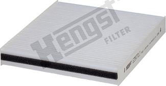 Hengst Filter E3977LI - Фильтр воздуха в салоне onlydrive.pro