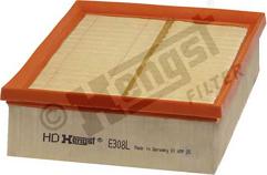 Hengst Filter E308L - Air Filter, engine onlydrive.pro