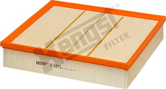 Hengst Filter E381L - Air Filter, engine onlydrive.pro