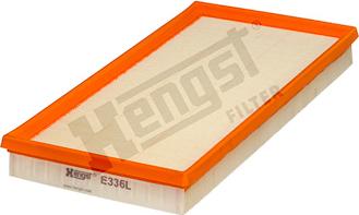 Hengst Filter E336L - Воздушный фильтр, двигатель onlydrive.pro