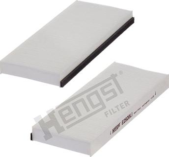 Hengst Filter E2920LI-2 - Фильтр воздуха в салоне onlydrive.pro