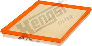 Hengst Filter E236L - Ilmansuodatin onlydrive.pro