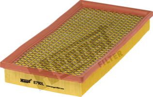 Hengst Filter E792L - Air Filter, engine onlydrive.pro