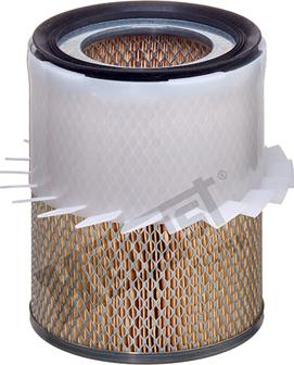 Hengst Filter E758L - Air Filter, engine onlydrive.pro