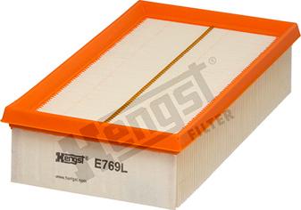 Hengst Filter E769L - Air Filter, engine onlydrive.pro