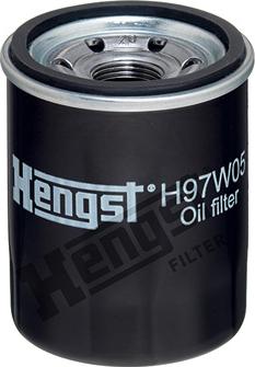 Hengst Filter H97W05 - Oil Filter onlydrive.pro