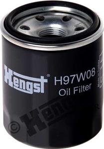 Hengst Filter H97W08 - Eļļas filtrs onlydrive.pro