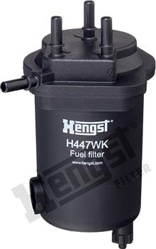 Hengst Filter H447WK - Топливный фильтр onlydrive.pro