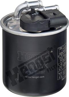 Hengst Filter H411WK - Degvielas filtrs onlydrive.pro