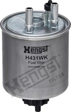 Hengst Filter H431WK - Polttoainesuodatin onlydrive.pro