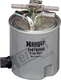Hengst Filter H478WK - Fuel filter onlydrive.pro