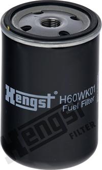 Hengst Filter H60WK01 - Топливный фильтр onlydrive.pro