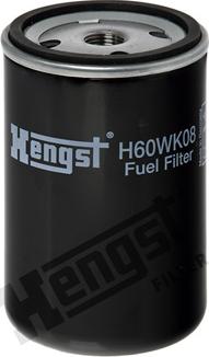 Hengst Filter H60WK08 - Топливный фильтр onlydrive.pro