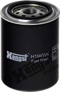 Hengst Filter H194WK - Fuel filter onlydrive.pro