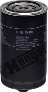 Hengst Filter H19W06 - Oil Filter onlydrive.pro