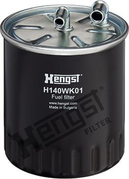 Hengst Filter H140WK01 - Топливный фильтр onlydrive.pro