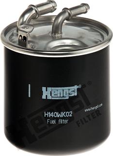 Hengst Filter H140WK02 - Топливный фильтр onlydrive.pro