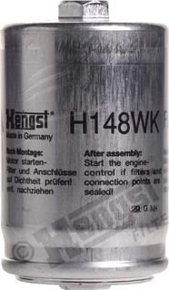 Hengst Filter H148WK - Fuel filter onlydrive.pro