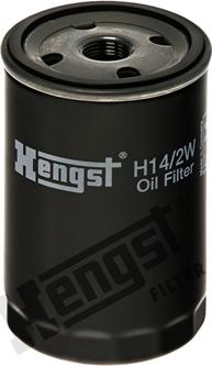 Hengst Filter H14/2W - Oil Filter onlydrive.pro