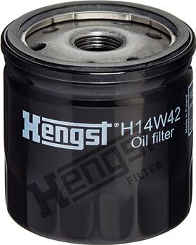 Hengst Filter H14W42 - Oil Filter onlydrive.pro