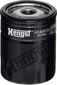 Hengst Filter H14W13 - Oil Filter onlydrive.pro