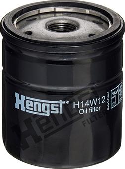 Hengst Filter H14W12 - Öljynsuodatin onlydrive.pro