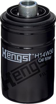 Hengst Filter H14W30 - Oil Filter onlydrive.pro