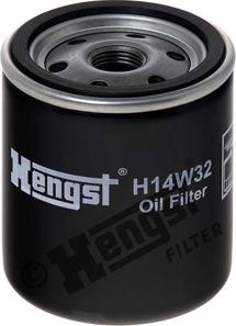 Hengst Filter H14W32 - Oil Filter onlydrive.pro