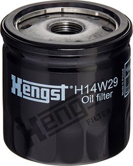 Hengst Filter H14W29 - Oil Filter onlydrive.pro