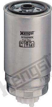 Hengst Filter H160WK - Топливный фильтр onlydrive.pro