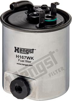 Hengst Filter H167WK - Fuel filter onlydrive.pro