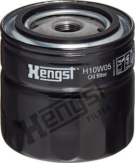 Hengst Filter H10W05 - Oil Filter onlydrive.pro