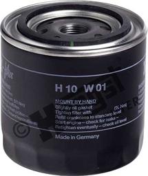 Hengst Filter H10W01 - Oil Filter onlydrive.pro