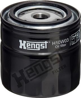 Hengst Filter H10W03 - Oil Filter onlydrive.pro