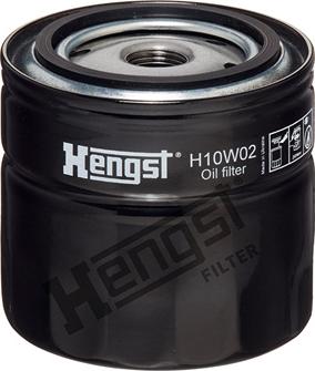 Hengst Filter H10W02 - Oil Filter onlydrive.pro