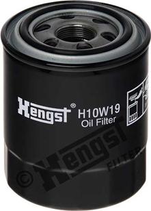 Hengst Filter H10W19 - Oil Filter onlydrive.pro