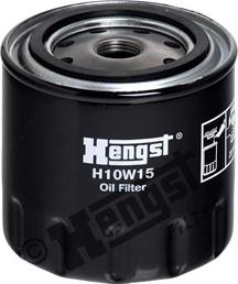 Hengst Filter H10W15 - Oil Filter onlydrive.pro