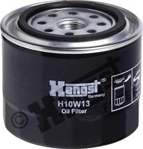 Hengst Filter H10W13 - Oil Filter onlydrive.pro