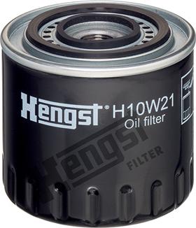 Hengst Filter H10W21 - Oil Filter onlydrive.pro