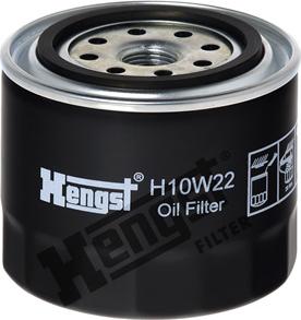 Hengst Filter H10W22 - Oil Filter onlydrive.pro