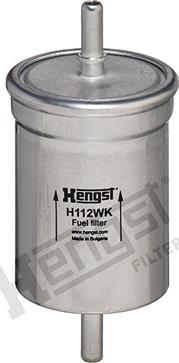 Hengst Filter H112WK - Топливный фильтр onlydrive.pro